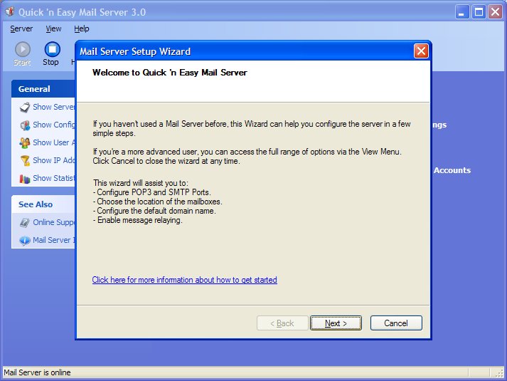 Quick 'n Easy Mail Server